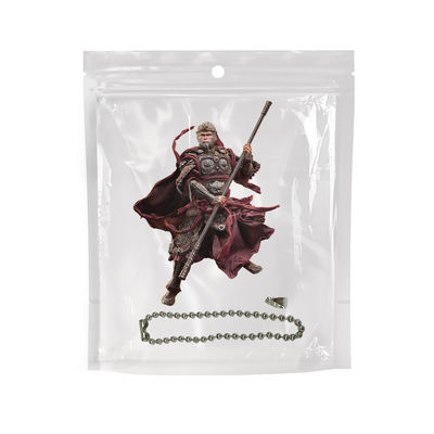 Wukong écologique 2D porte-clés plat pendentif acrylique pour sac à dos et accessoires de voiture