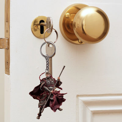 Wukong écologique 2D porte-clés plat pendentif acrylique pour sac à dos et accessoires de voiture