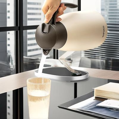 316 Bouteille thermos sous vide de bureau à domicile en acier inoxydable avec poignée et couvercle de verrouillage à température