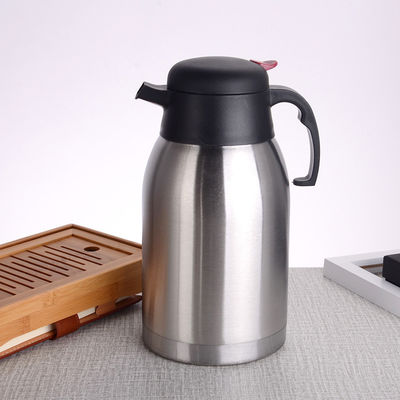 Bouteille d'eau sous vide en acier inoxydable Compacte sifflant Thé Bouilloire à café avec design classique