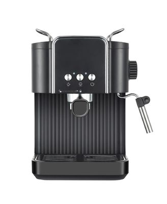 Machine à café à dents bleues avec mousse de lait électrique et semi-automatique multifonction