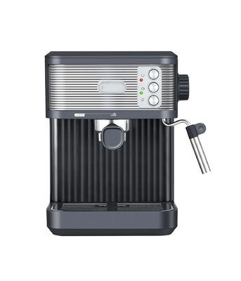 Machine à café à dents bleues avec mousse de lait électrique et semi-automatique multifonction