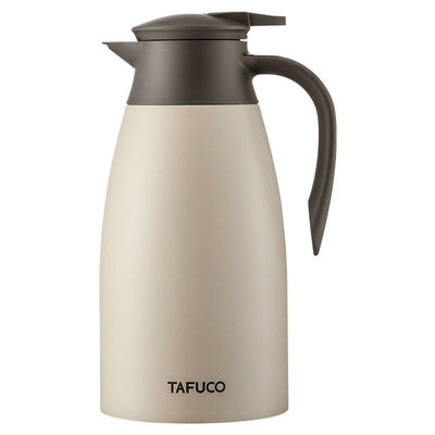 Carafe à café thermique en acier inoxydable, grande casserole sous vide de 1,5 L/2 L pour adultes, avec couvercle
