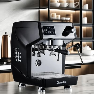 Machine à café semi-automatique avec sniffers de cognac de type verre et connectivité Bluetooth