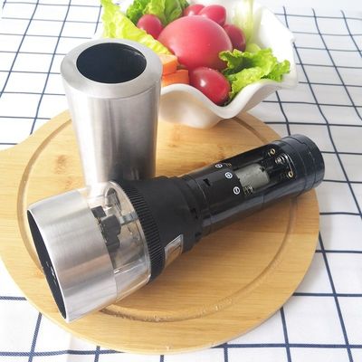 Moulin électrique à sel et poivre en acier inoxydable pour les moulins à épices de cuisine