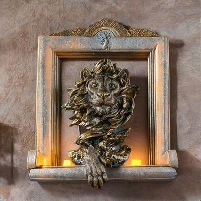 Statue de penseur artisanal en résine Décoration durable de la maison Bambou fini pour l'occasion d'un anniversaire