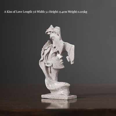 Statue de penseur artisanal en résine Décoration durable de la maison Bambou fini pour l'occasion d'un anniversaire