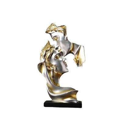 Statue de penseur artisanal en résine Décoration durable de la maison Bambou fini pour l'occasion d'un anniversaire
