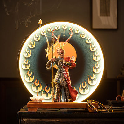 2024 Black Myth Wukong LED Light brûleur d'encens style de design contemporain Décoration de la maison