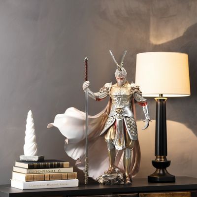 Figure de bureau du roi singe de la mythologie noire pour les anniversaires et la décoration intérieure