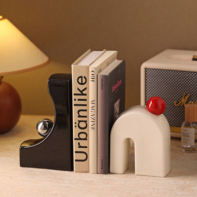 Des stands de livres en céramique de style moderne en papier nostalgique pour acheteurs commerciaux