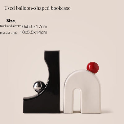 Décoration de la maison Pièces de luxe Art moderne Antique style élégant Petits boutons de livre en céramique