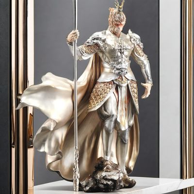 La mythologie noire Wukong Golden Hoop figure contre Bouddha