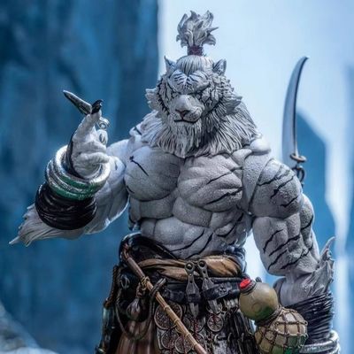 1/12 Scale Furay Planète Série Weng Tiger Action Figure Version blanche par Maestro Union