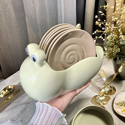 Plateau de conception en céramique pour animaux domestiques durables pour les hôtels, les restaurants et les mariages