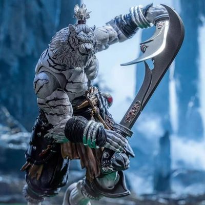 Maestro Union Furay Planète Série 1/12 Scale Action Figure Weng Tiger Version blanche Résine Modèle contemporain Maestro Autre
