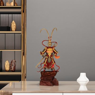 Le mythe noir de la statue Sun Wukong-Golden Hoop 3D Figure Collection de résine métallique avec des matériaux