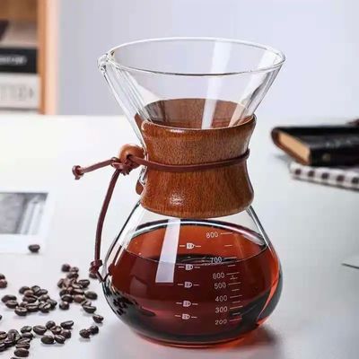 GCG013 Portable à poignée isolée anti-échauffement Pot de café en acier inoxydable pour maison