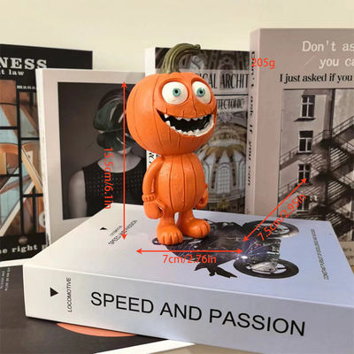 Ornementation en citrouille acrylique de couleur personnalisée pour Halloween Intérieurs de voiture de bureau à domicile