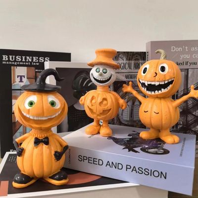 Ornement de citrouille en résine acrylique personnalisé 2024 Top Choice pour le décor de Noël d'Halloween