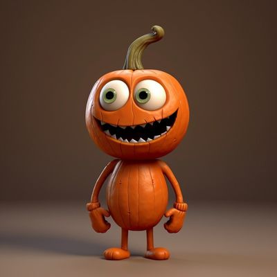 Ornement de citrouille en résine acrylique personnalisé 2024 Top Choice pour le décor de Noël d'Halloween