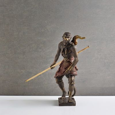 Cadeau d'anniversaire de la statue de Wukong en 3D de Black Myth