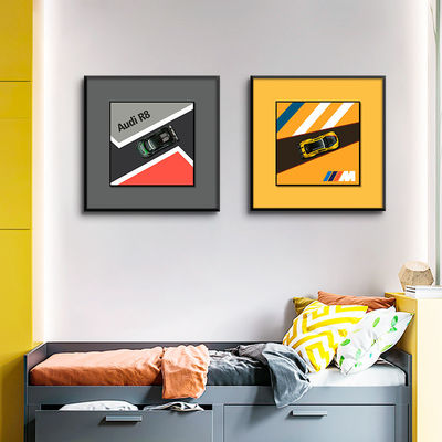 Des peintures murales de voiture en alliage électrique, une décoration parfaite pour la maison