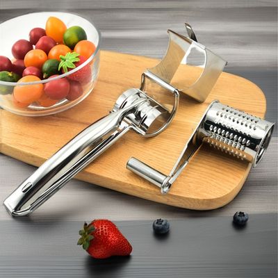 Déchiqueteuse de fromage et de légumes en acier inoxydable pour faciliter la cuisine à la maison