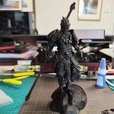 Ornements du roi singe du mythe noir Package en une seule pièce pour les décorations et les cadeaux à la maison