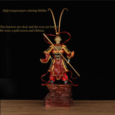 Ensemble de personnages de quatre grands romans classiques en résine 3D
