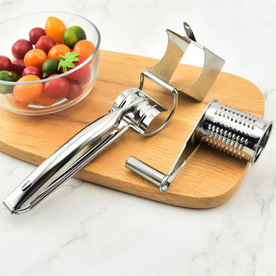 Grilleuse multifonctionnelle en acier inoxydable portative 4 fûts échangeables pour fromage et légumes