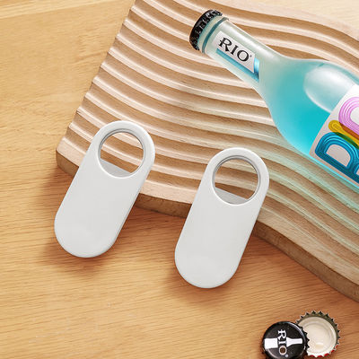 Logo personnalisable ouvre-bouteille en acier inoxydable magnétique pour cuisine domestique