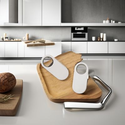 Ouvre-bouteilles en acier inoxydable à aimant de couleur personnalisée pour la maison et le restaurant