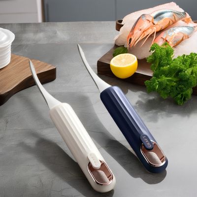 Couteau de décapage de crevettes en acier inoxydable polyvalent pour éliminer les écailles et les coquilles des fruits de mer