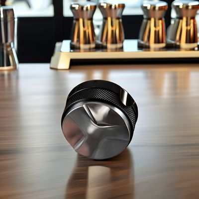 51 mm/53 mm en acier inoxydable et en bois de noyer Tactile de café pour barista Portable Espresso