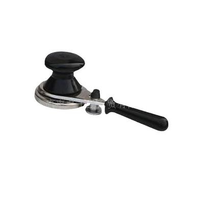 Logo personnalisé Acceptable étancheur de canette de bambou ergonomique avec outil de pressage du couvercle en fer blanc