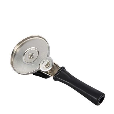 Logo personnalisé Acceptable étancheur de canette de bambou ergonomique avec outil de pressage du couvercle en fer blanc