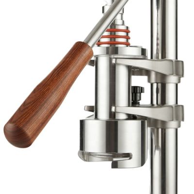 Machine à café à la maison avec logo laser noir Espresso Barista Outils et manomètre