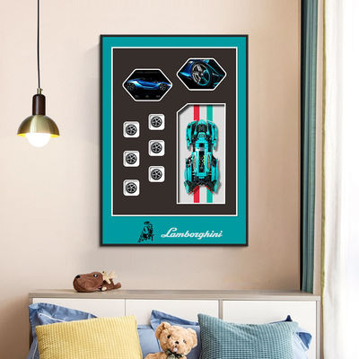 Couchette électrique moderne arrière-plan pour le salon Restaurant Mural à côté du lit