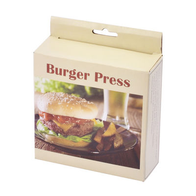 Presse à hamburger en aluminium moule manuel durable pour des pâtisseries parfaites à chaque fois