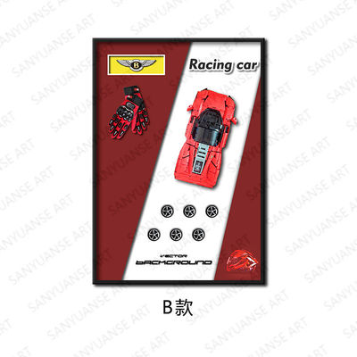 Des blocs de construction élégants Conception d'anniversaire moderne Format pour le fond du canapé suspendu