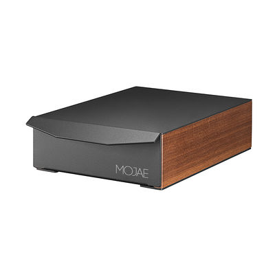 Design moderne blanc Espresso Café Knock Box Boîte en bois cadre métallique en aluminium