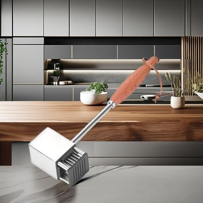 Appareil de ramollissement manuel à 36 lames pour ramollir le steak cuisiné en cuisine