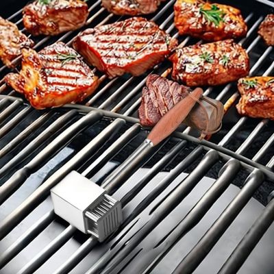 Dégivrage des steaks et de la volaille facilité avec un adoucisseur à 36 lames en acier inoxydable