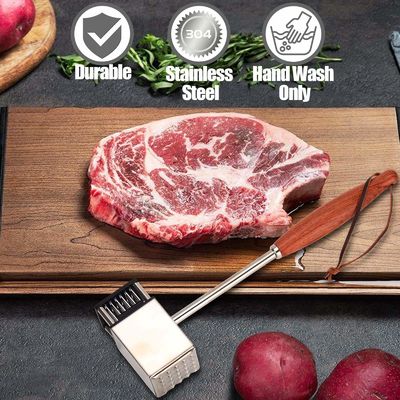 Achats télévisés Acheteur commercial Aiguilles à 36 lames Marteau tendre à la viande en acier inoxydable