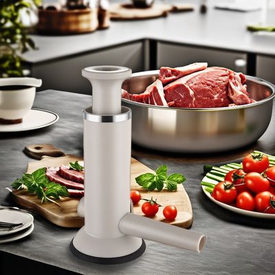 Fabricant de lavage manuel de saucisse en plastique compact pour les saucisses et les fruits de mer faits maison