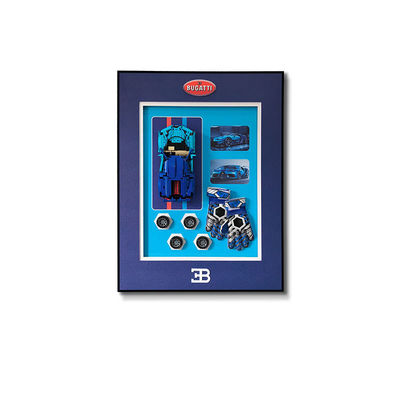 Cadre d'affichage suspendu unique pour la décoration de bureaux en blocs de construction de maisons architecturales