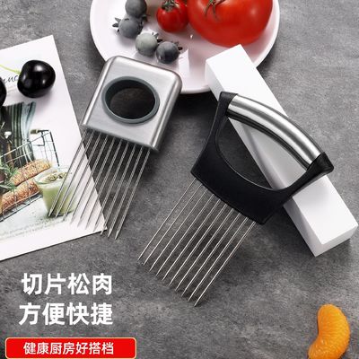 Outil métallique de qualité alimentaire en acier inoxydable trancheuse de légumes tendreuse de viande pour cuisine à domicile
