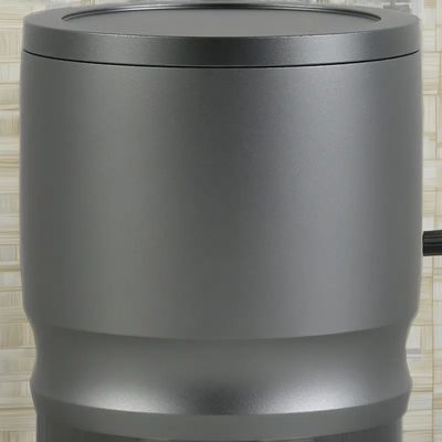 Utilisation domestique dans les restaurants 58 mm Collecteur de poudre de café en alliage d'aluminium Couvercle avec poignée