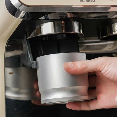 58mm Barista Tools Espresso Boîte de tasse de dosage en aluminium